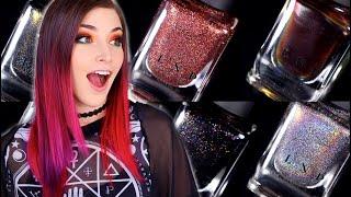 ILNP Wicked Halloween Nail Polishes! (Multichrome and Holo!) || KELLI MARISSA