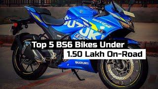 Top 5 BS6 Bikes Under 1.5 Lakh On-Road Price | 5 Best BS6 Bikes Under 1.5 Lakh | K2K Motovlogs