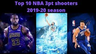 Top 10 three point shooters in the NBA! 2019-20 Season