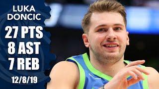 Luka Doncic passes Michael Jordan in consecutive 20-5-5 games vs. Kings | 2019-20 NBA Highlights