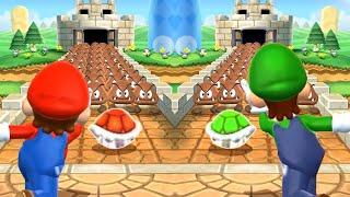 Mario Party 9 MiniGames - Luigi Vs Mario Vs Daisy Vs Peach (Master Cpu)