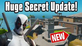 All The New Changes From The SECRET Update! - Fortnite Battle Royale