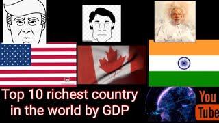 Top 10 richest country in the world by GDP and updates elon musk