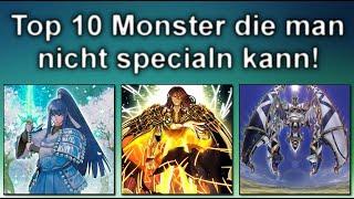 Yu-Gi-Oh! | Top 10 Monster die man nicht spezialbeschwören kann!