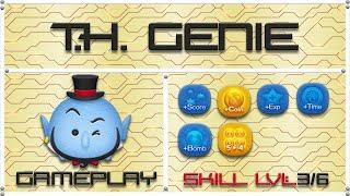 Line Disney Tsum Tsum - Top Hat Genie SL3 Preview Gameplay