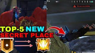 Top-5 New Hidden/Secret Place In Free Fire Hindi