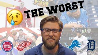 Top 10 Worst Detroit Sports Memories of the Decade