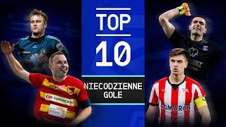 TOP 10: Niecodzienne Gole | Boruc, Piątek, Frankowski, Nowak | Ekstraklasa [Komentarz]