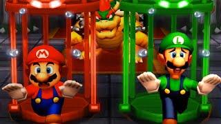 Mario Party The Top 100 MiniGames - Mario Vs Luigi Vs Waluigi Vs Peach (Master Cpu)