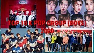 TOP 10 K POP GROUP BOYS 2020