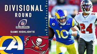 Rams vs. Buccaneers Divisional Round Highlights | NFL 2021