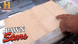 Pawn Stars: RARE (AND FAKE) 1791 Letter from George Washington (Season 8) | History