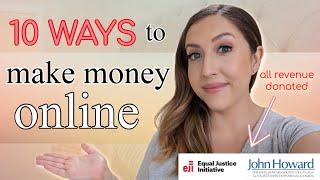 10 WAYS TO MAKE MONEY ONLINE | How I Make Money & My Business Plan