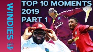 Pakistan Bowled for 105? Cornwall 10-fer? | Top 10 Moments 2019 | Part 1 | Windies Cricket