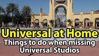 Universal at Home - Things to do When You're Missing Universal Studios |  Channel & Life Update