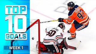 Top 10 Goals from Week 1 of the NHL's Return to Play