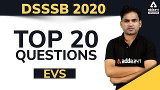 DSSSB Top 20 EVS Questions - पर्यावरण अध्ययन Preparation for DSSSB Teacher Vacancy 2020