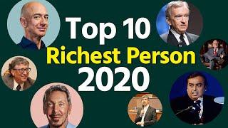 दुनिया में 10 सबसे अमीर व्यक्तियों 2020 | Top 10 Richest Person in the World 2020