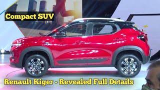 RENAULT KIGER Compact SUV / Revealed / Full Details that you should know .