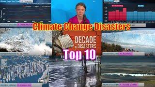 Climate Change Disasters, Top 10 in the World - The Weather Channel Live