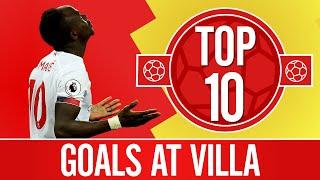 Top 10: The best Liverpool goals at Aston Villa | Gerrard, Mane, Litmanen