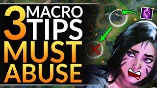 Top 3 RULES YOU MUST KNOW to WIN EVERY LANE - Advanced Macro Tips | League of Legends Pro Guide