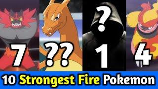 Top 10 strongest fire type Pokemon | Strongest fire Pokemon | Best for Pokemon | Pokemon in hindi