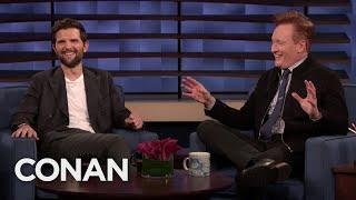 Adam Scott Has A Newfound Appreciation For Conan’s Job - CONAN on TBS