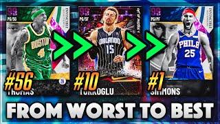 RANKING EVERY DARK MATTER POINT GUARD FROM WORST TO BEST IN NBA 2K21 MyTEAM!!