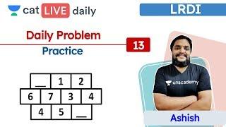 CAT: Logical Reasoning | Daily Problem Practice | L-13 | Unacademy CAT | Ashish Kumar