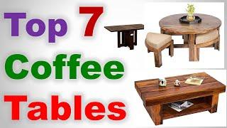 Top 7 Best Coffee Tables in India 2020 with Price | Center Table Online