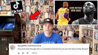 Q&A Part 21 -- Coronavirus, Kobe Bryant, memes, TikTok, and my plans for the 2020 MLB season