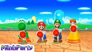 Mario Party 9 Top 30 Minigames Collection Yoshi Vs Mario Vs Luigi Vs Daisy