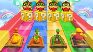 Mario Party The Top 100 MiniGames - Mario Vs Luigi Vs Peach Vs Wario (Very Hard Cpu)