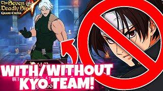 OMEGA RUGAL FINAL BOSS EASY TOP 10% TEAMS! WITH/WITHOUT KYO! | Seven Deadly Sins: Grand Cross