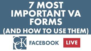 7 Most Important VA Forms (and How to Use Them)