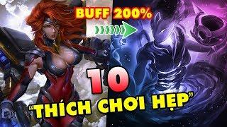 TOP 10 vị tướng BUFF 200% sức mạnh khi combat trong địa hình chật hẹp LMHT