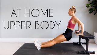 15 min BODYWEIGHT Upper Body Workout AT HOME (No Equipment)