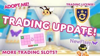 Trade Update! ⚖️ Scamming prevention & more trading slots! 