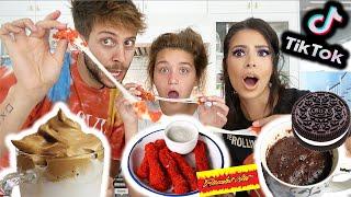 WE MADE THE 3 MOST VIRAL TIK TOK FOOD HACKS!!!