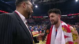 MVP on court interview: Vasilije Micic, Anadolu Efes Istanbul