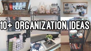 10+ Organization Ideas | Craft Room Organization | Organize my craft room