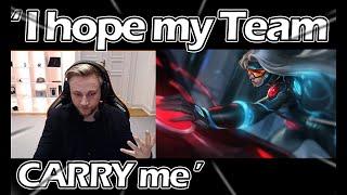 Rekkles | I hope my team Carries me