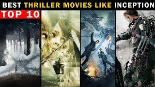 Top 10 Best Thriller Movies Like Inception In Hindi And Eng