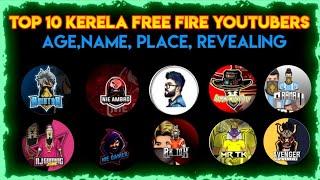 TOP 10 KERELA FREE FIRE YOUTUBERS || AGE, NAME, PLACE, REVEALING||GAMING WITH OGGY||#gamingwithoggy