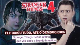 STRANGER THINGS 4: Will Byers CRIOU O DEVORADOR DE MENTES