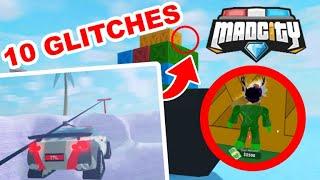 [ROBLOX] TOP 10 GLITCHES FOR Mad City [HEIST REVAMP / HIPFIRE]