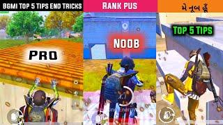 Top 5 Tips End Tricks In Bgmi | Best Trick In Bgmi | New Glitch In Bgmi | Classic Mod best Tricks 