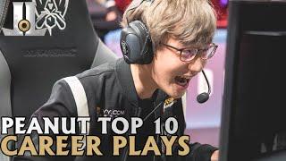 Peanut Top 10 Career Plays | LoL esports