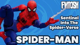 Spider-Man Into the Spider-Verse Peter B Parker Sentinel Sen-Ti-Nel SV Action Figure Review